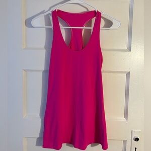 Lululemon hot pink workout tank top